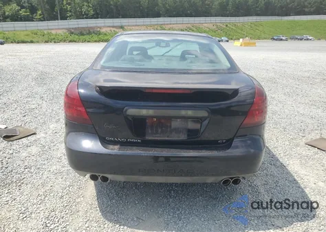 2005 Pontiac Grand Prix Gt z USA, uszkodzony, nr VIN 2G2WS522851127353